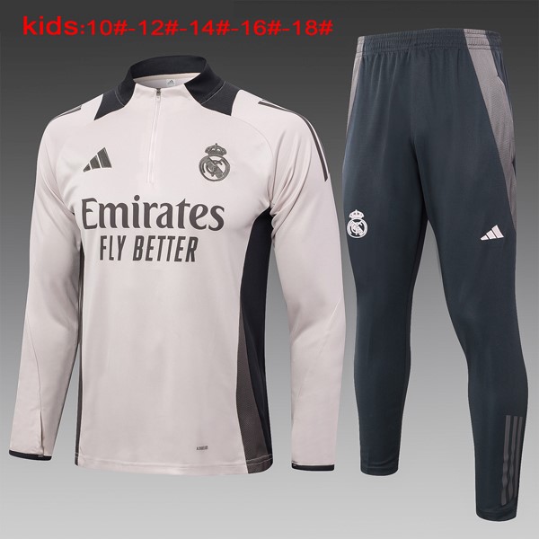 Niños Sudadera De Training Real Madrid 2024-2025 Rosa 3